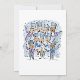 God rust u vrolijke heren kaart