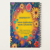 God’s Got This Gepersonaliseerde Bloemen Planner (Achterkant)