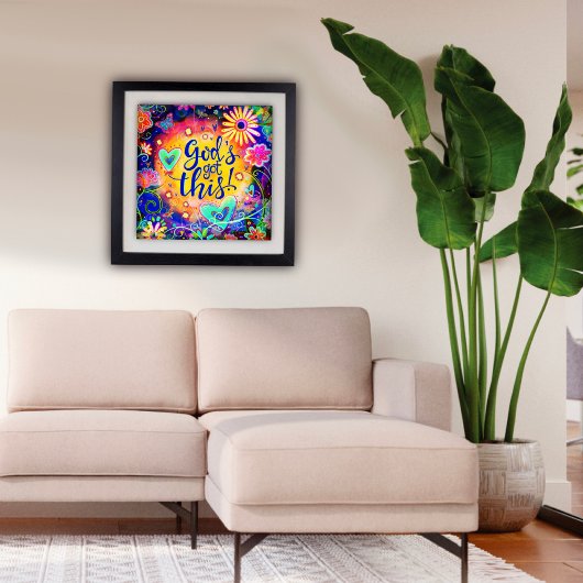 God’s Got This Quote  Inspirivity Faith Poster