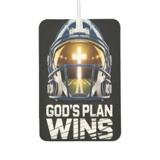 God’s Plan Football Helmet Air Freshener Luchtverfrisser