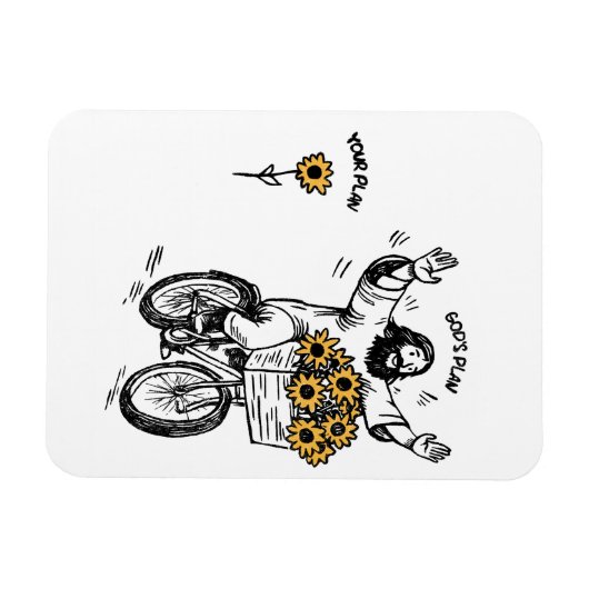 God’s Plan vs Your Plan Magneet (Horizontaal)