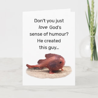 God’s Quirky Creation Bedankkaart