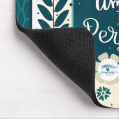 God’s Timing Inspirerende Bloemen Quote Muismat (Hoek)