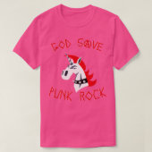 God Save Punk Rock's not Dead Gift Idee T-shirt (Design voorkant)