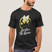 God Save The Bees Imker Hives Honey Apiary API T-shirt (Voorkant)
