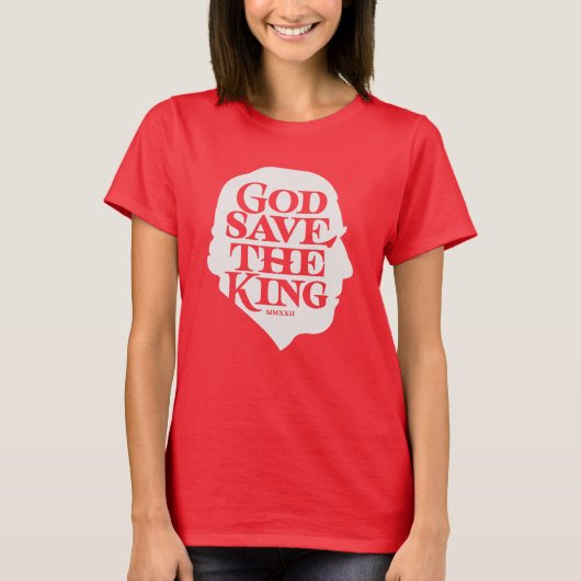 God Save the King T-shirt (Voorkant)