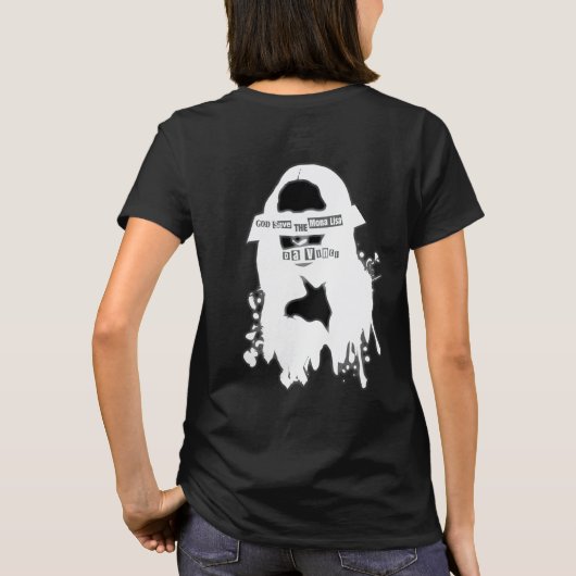 GOD_SAVE_THE_MONA_LISA T-SHIRT (Achterkant)