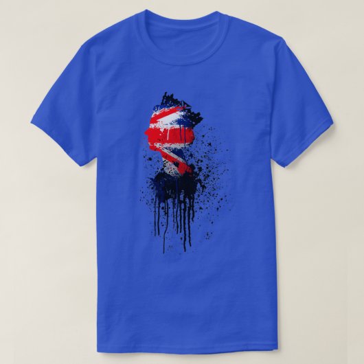 God save the QUEEN  T-shirt (Design voorkant)