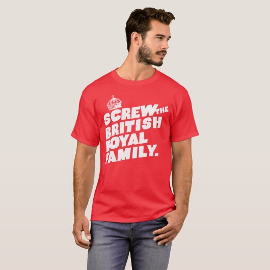 God Save The Queen T-shirt (Voorkant volledig)