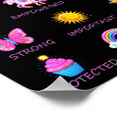 God Say I Am Princess Cute Jesus Teen Girl Toddler Poster (Hoek)