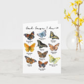 God Says I Am Bible Verse Religious Christian Butt Kaart (Gele Bloem)