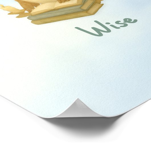 God Says I Am – Scripture Declaration Nursery Wal Poster (Hoek)