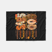 God Says You Are Fall Vibes Autumn Religious Chris Fleece Deken (Voorkant (Horizontaal))