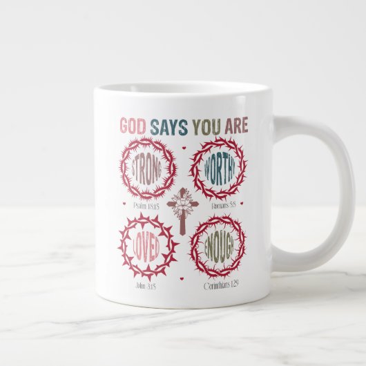 God Says You Are Grote Koffiekop (Rechts)