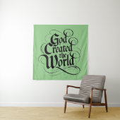 God Schiep de Wereld Wandkleed (In situ)