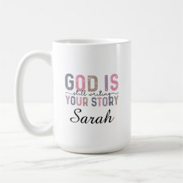 God Schrijft Nog Aan Jouw Verhaal Koffiemok