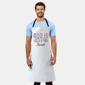 God Schrijft Nog Aan Jouw Verhaal Schort  (Gedragen)
