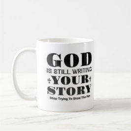 God Schrijft Nog Steeds Je Verhaal Geschenk Voor C Koffiemok