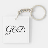 GOD SLEUTELHANGER (Achterkant)