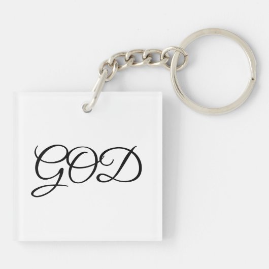 GOD SLEUTELHANGER (Achterkant)