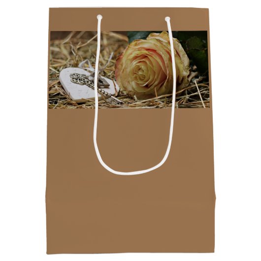 God sluit een deur en opent een andere cadeautas (Achterkant)