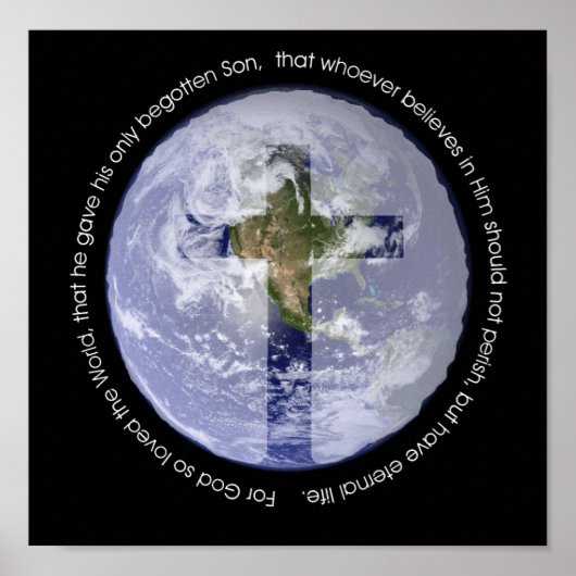 God So Loved the World Poster (Voorkant)