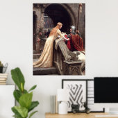 God Speed by Edmund Leighton Poster (Thuiskantoor)