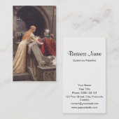 God Speed! - Edmund Blair Leighton Visitekaartje (Voorkant / Achterkant)