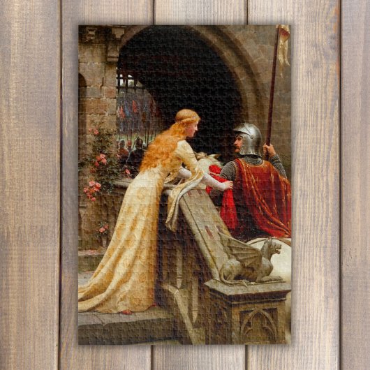 God Speed Edmund Leighton Fine Art Middeleeuws Legpuzzel