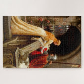 God Speed Edmund Leighton Fine Art Middeleeuws Legpuzzel (Horizontaal)