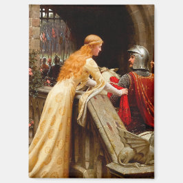 God Speed Edmund Leighton Fine Art Middeleeuws Magneet