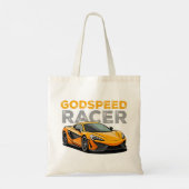 God Speed Racer Tote Bag (Achterkant)