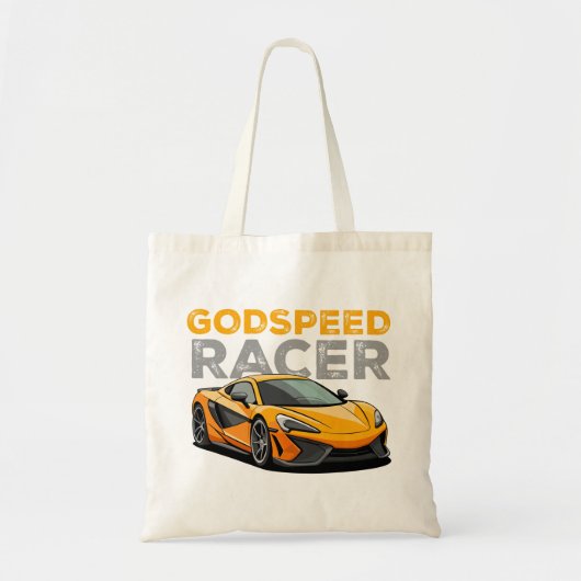 God Speed Racer Tote Bag (Voorkant)