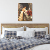 God Speed van Edmund Blair Leighton, c. 1900 Canvas Afdruk (Insitu (Slaapkamer))