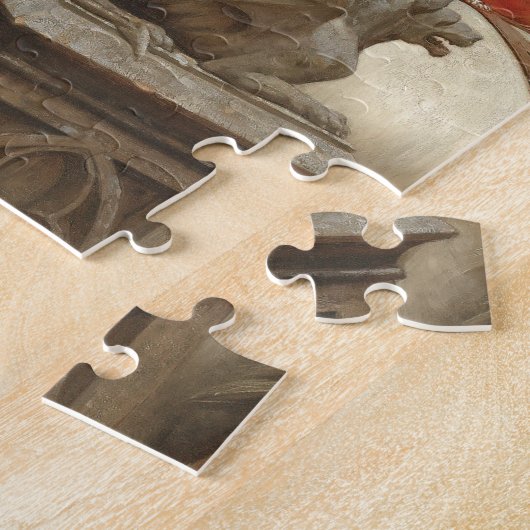 God Speed van Edmund Blair Leighton, c. 1900 Legpuzzel (Zijkant)