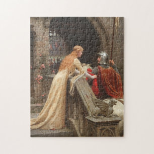 God Speed van Edmund Blair Leighton, c. 1900 Legpuzzel