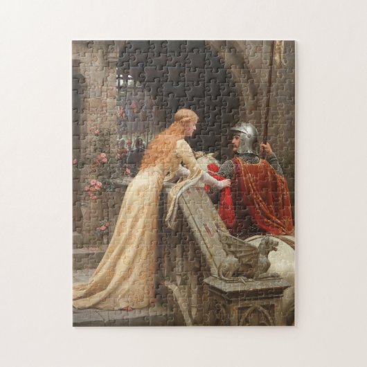 God Speed van Edmund Blair Leighton, c. 1900 Legpuzzel (Verticaal)
