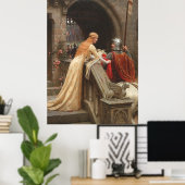 God Speed van Edmund Blair Leighton, c. 1900 Poster (Thuiskantoor)