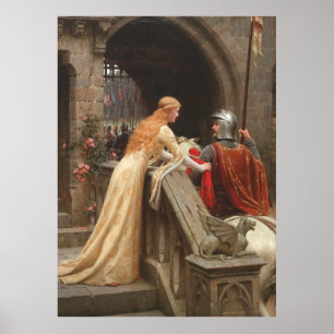 God Speed van Edmund Blair Leighton, c. 1900 Poster
