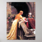 God Speed van Edmund Blair Leighton Poster (Voorkant)