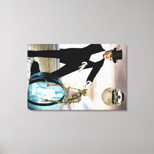 God speelt 1 canvas afdruk (Voorkant)