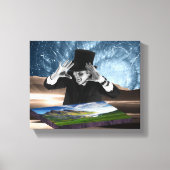 God speelt 2 canvas afdruk (Voorkant)