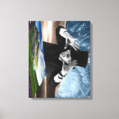 God speelt 2 canvas afdruk (Voorkant)