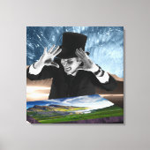 God speelt 2 canvas afdruk (Voorkant)