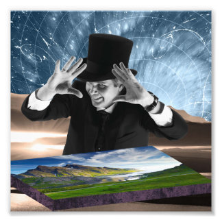 God speelt 2 foto afdruk