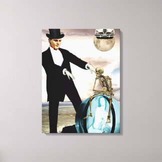 God speelt canvas druk