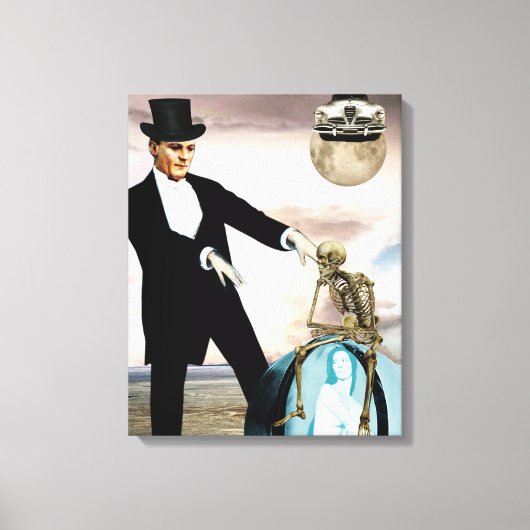 God speelt canvas druk afdruk (Voorkant)