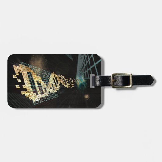 God speelt geen dobbelsteen 2014 bagagelabel (Voorkant horizontaal)