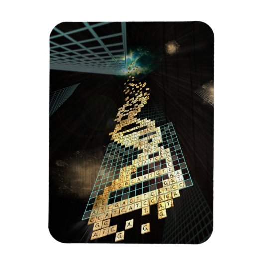 God speelt geen dobbelsteen 2014 magneet (Verticaal)