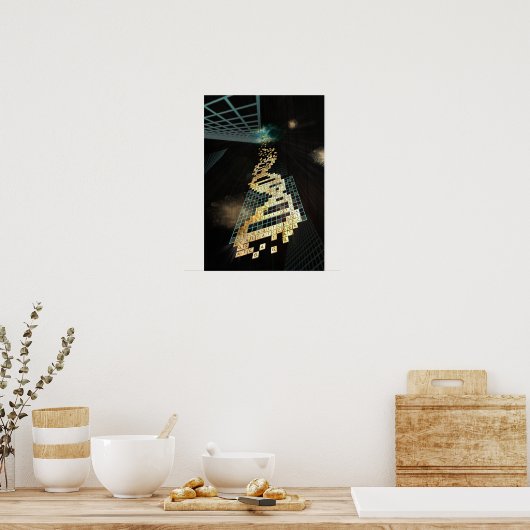 God speelt geen dobbelsteen 2014 poster (Keuken)